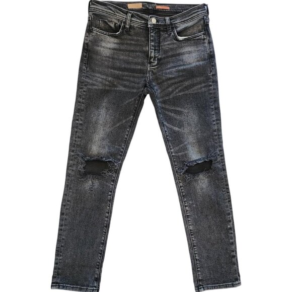 Pilcro and the Letterpress Black Boyfriend Style Jeans- size 27 - Picture 1 of 7